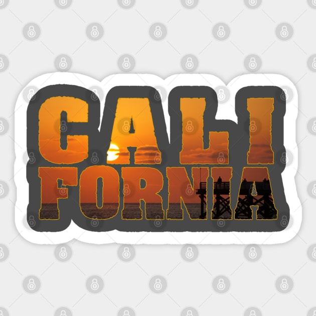 California Sticker by aidsch